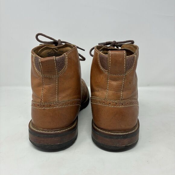 Florsheim Men’s Limited Kilbourn Wingtip Brown Suede Leather Ankle Boots 9.5 D Florsheim Men main image 4